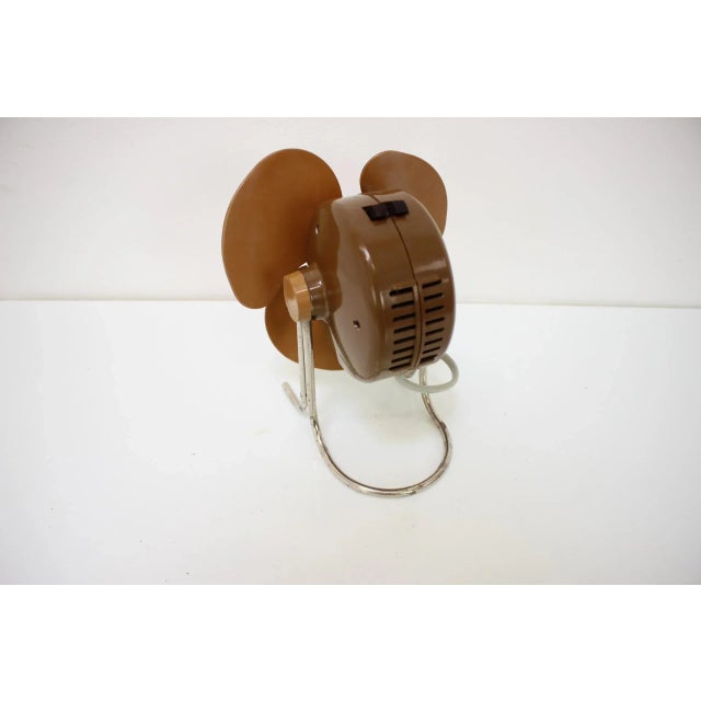 Small Vintage Table Fan, 1950s For Sale - Image 6 of 11