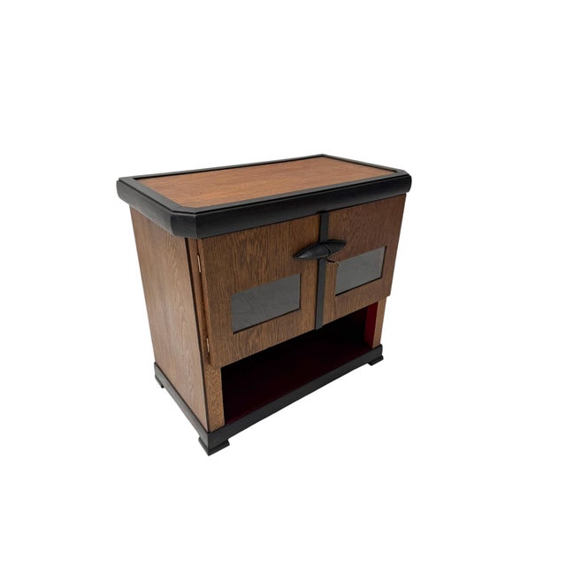 Art Deco Amsterdamse School Cabinet by E.G.C. Schubad, 1920s For Sale - Image 10 of 10