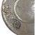 Japanese Vintage Japanese Okubo Sterling Silver Repoussé Plate by Matsuyama, Circa 1950s (7.5") For Sale - Image 3 of 6