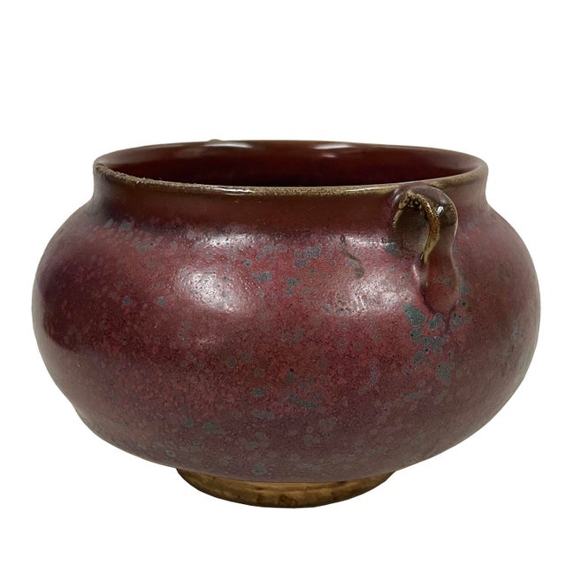 Chinese Early 20th-Century Chinese Cow-Pea Red Porcelain Jar/Vase For Sale - Image 3 of 8