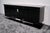 Art Deco High-Gloss Black Lacquered Sideboard with Stylized Woman's Head Emblem, 1930s For Sale - Image 9 of 11