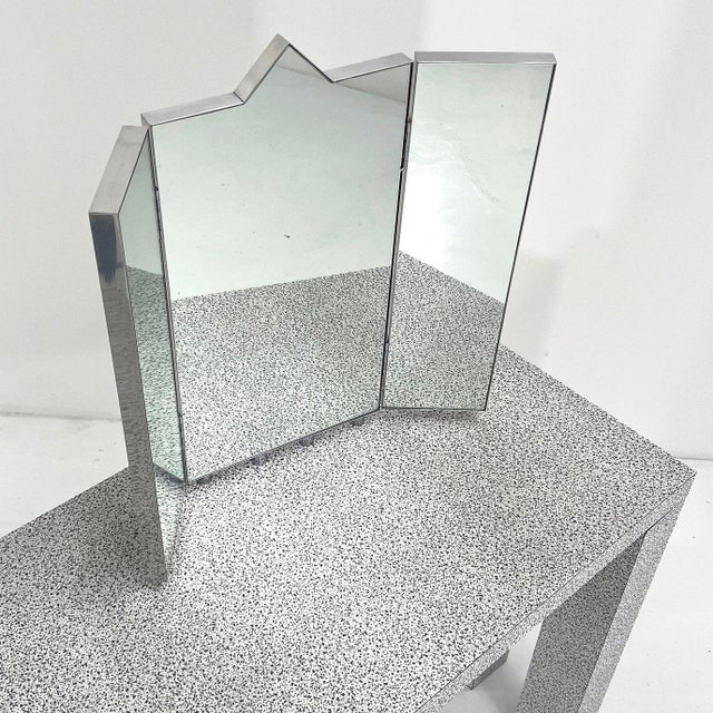 Gray Dione Dressing Table by Antonia Astori for Driade, 1980s For Sale - Image 8 of 11
