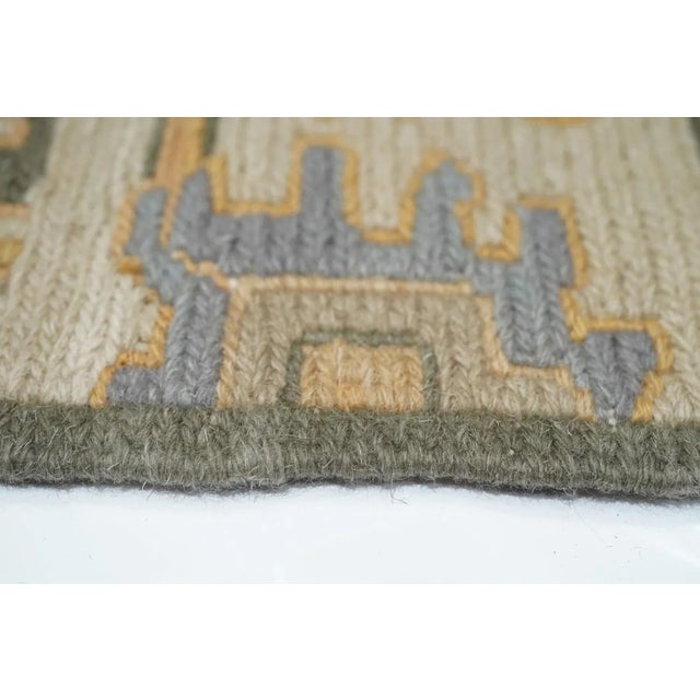 19th Century Sumak Rug 3'2'' X 5'2'' For Sale - Image 5 of 12