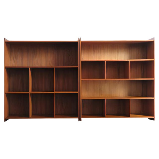 Danish Teak Bookcases by Grete Jalk, Set of 2 For Sale