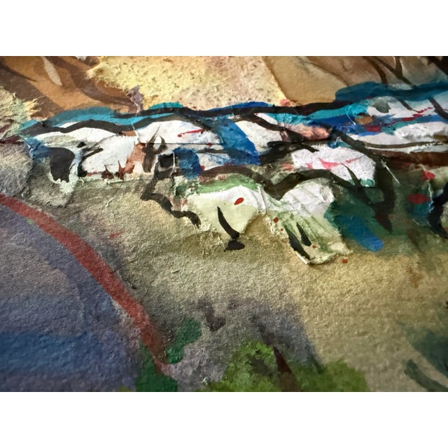 Title: Manzanar National Historic Site Artist: Robert R. Doty (1933–2012) Medium: Mixed Media Watercolor Collage on Paper...