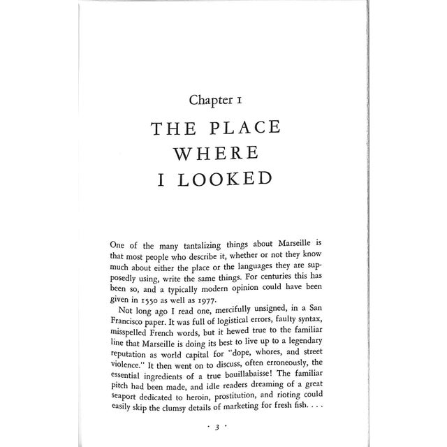 "Marseille: A Considerable Town" 1978 Fisher, m.f.k. For Sale In New York - Image 6 of 8