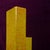 Geometric Twin-Column Ceramic Vase Space Age, Italy 1970, 1980s For Sale - Image 13 of 18