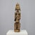 A striking hand-carved wooden sculpture inspired by the traditional artistic language of the dogon people of mali....