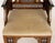 Pair of Moroccan Inlaid Walnut Armchairs For Sale - Image 11 of 12
