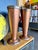 Antique Arts & Crafts Riveted Copper Trumpet Vases Pair Joseph Heinrichs Benedict Art Studio Attr. For Sale - Image 14 of 14
