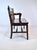 Antique Solid Dark Birch Lawyer's Bench, Newly Refinished For Sale - Image 9 of 13