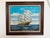 2000 - 2009 Original Signed Oil Painting Sailing Ship at Sea Maritime Seascape Framed For Sale - Image 5 of 12