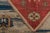 Taupe Vintage Turkish Anatolian Medallion Rug in Rose, Slate Blue, and Taupe For Sale - Image 8 of 9