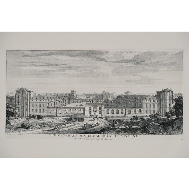 Jaques Rigaud, Château royal de Vincennes, Etching For Sale - Image 9 of 9