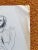 Paper Original Female Sketch by Herman Volz For Sale - Image 7 of 8