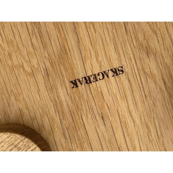 Oak Nomad Designer Stacking Stools from Skagerak, Set of 6 For Sale - Image 3 of 16