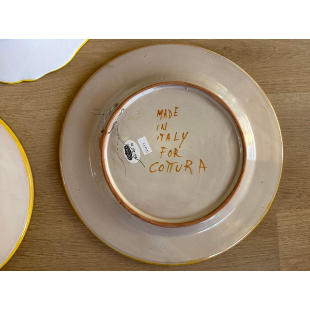 Set of 6 Italian Decorative Italian Wall Plates – Made for Cottura For Sale In Las Vegas - Image 6 of 8