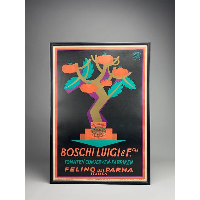 Erberto Carboni, Italian Art Deco Publicity Poster, 1926, Print For Sale - Image 9 of 10