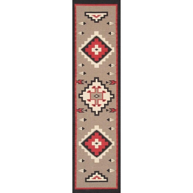 Tuscany Wool Mocha Area Rug, 2' 7'' X 10' 2'' For Sale - Image 4 of 4