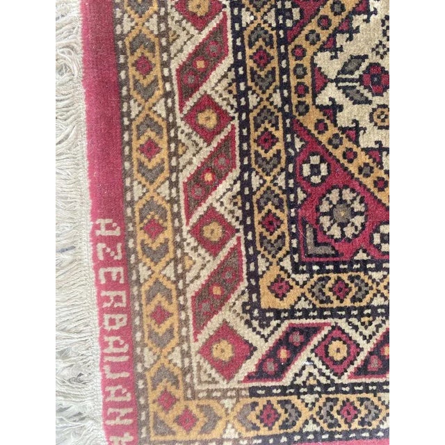 Small Vintage Azerbaïdjan Rug For Sale - Image 6 of 11