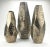 Modern Origami Shaped Ceramic Vases Set of 3 For Sale In Portland, ME - Image 6 of 7