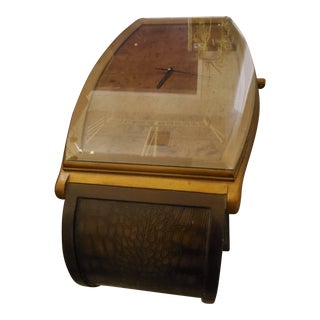 1970s Mid Century Wrist Watch Coffee Table For Sale