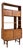 Mid-Century Danish Modern Teak Room Divider Bookcase c.1960s For Sale