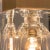 Wall or Ceiling Lights in Brass with Glass Cubes from Peill & Putzler, 1970s For Sale - Image 8 of 11