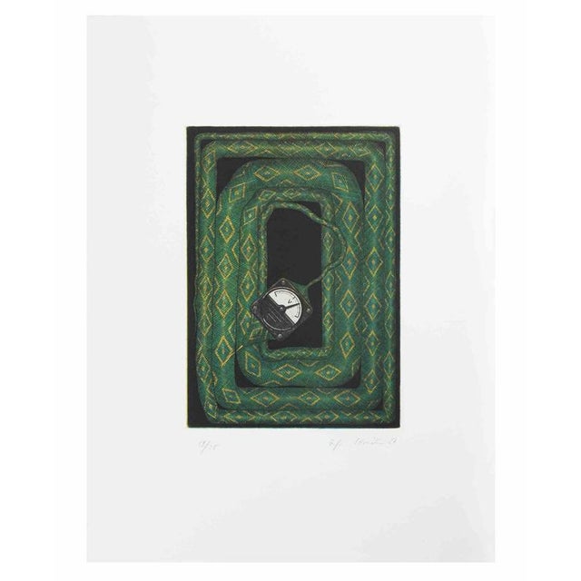 Etching and aquatint realized by Fifo Stricker in 1990s. Hand signed and numbered. Edition of 25. Excellent condition....