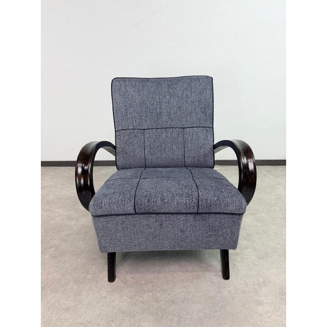 Wood Mid-Century Modern Lounge Chairs by František Jirák, 1960s, Set of 2 For Sale - Image 7 of 12
