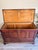 19th Century Large Antique 19th Century Oak Dark Wood Blanket Box Chest Coffer with Key Rustic Farmhouse For Sale - Image 5 of 15