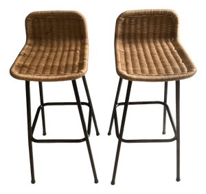 Bar Stools from Rohé Noordwolde, 1960, Set of 2