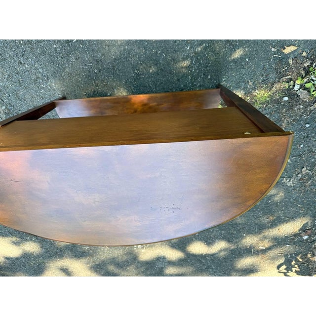 Ballard Designs Newport Demilune Table For Sale - Image 4 of 10