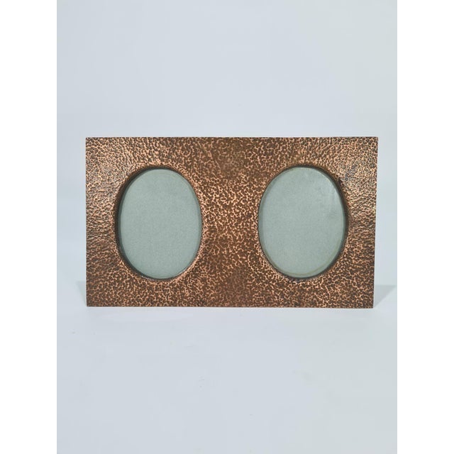Brutalist Pressed Copper Frame, 1970s For Sale - Image 11 of 12