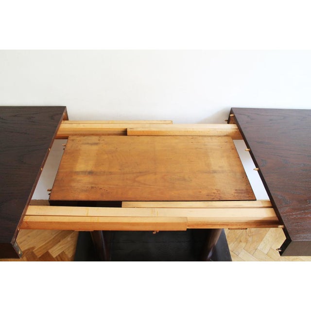 Extendable Dining Table from UP Brno, 1930s For Sale - Image 14 of 18