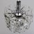 Mid-Century Modern Kinkeldey Crystal Light Fixture With Chrome and Nickel Base For Sale - Image 3 of 7