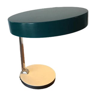 Circular Table Lamp, 1950s For Sale