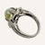 1940s Traditional Platinum Cat’s Eye Chrysoberyl and Diamond Baguette Ring Size 5.75 For Sale - Image 4 of 6