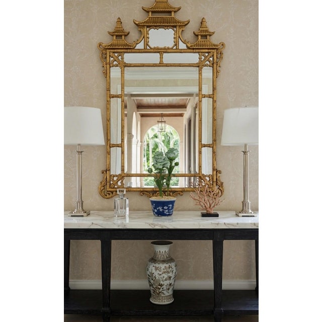 Vintage Chinoiserie Tôle Peinte Floral Topiary in Chonqing-Style Ceramic Pot For Sale - Image 11 of 12