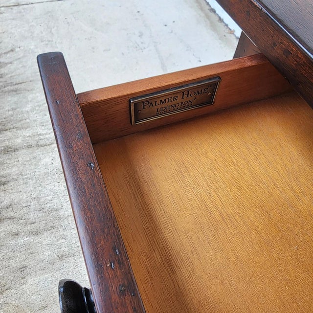 Vintage Lexington Palmer Home Collection Side Table For Sale - Image 9 of 10