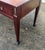 Empire Style Mahogany Directoire Flat Desk with Three Drawers, 1890s For Sale - Image 9 of 10