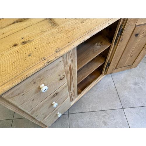 Rustic Bread Buffet in Wood For Sale - Image 8 of 10