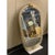 Glass Venetian Style Murano Glass Mirror with Twisted Torciglione Frame by Simoeng For Sale - Image 7 of 9