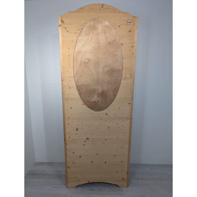 Art Nouveau Pine Dressing Table with Mirror For Sale - Image 15 of 18