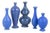 Small Vintage Stoneware Vases by Per Liljegren, 1980s, Set of 5 For Sale
