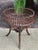 Franco Albini Style Rattan 1960s Fish Trap Table For Sale - Image 12 of 12