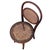 Wood Vienna Secession Bent Oak & Cane Bistro Children's Chair Attributed to Thonet No.015 For Sale - Image 7 of 8