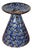 Mid-Century Modern German Vase with Peacock Design For Sale