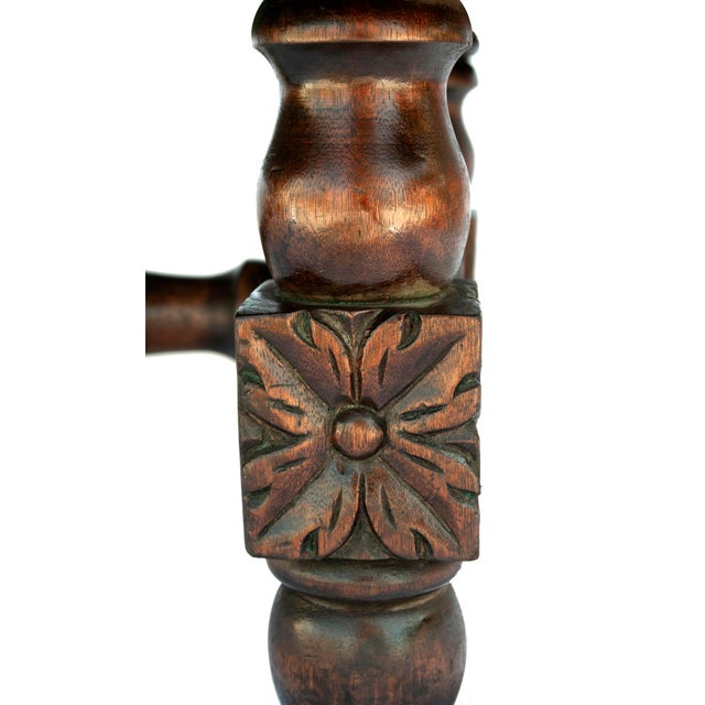 Mid 20th Century HandCarved Mexican Hardwood Coffee Table Chairish