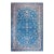 Elegant Royal Blue Color With Delicate Floral Design Antique Chinese Peking Rug For Sale